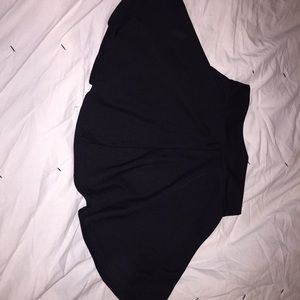 Black circle skirt